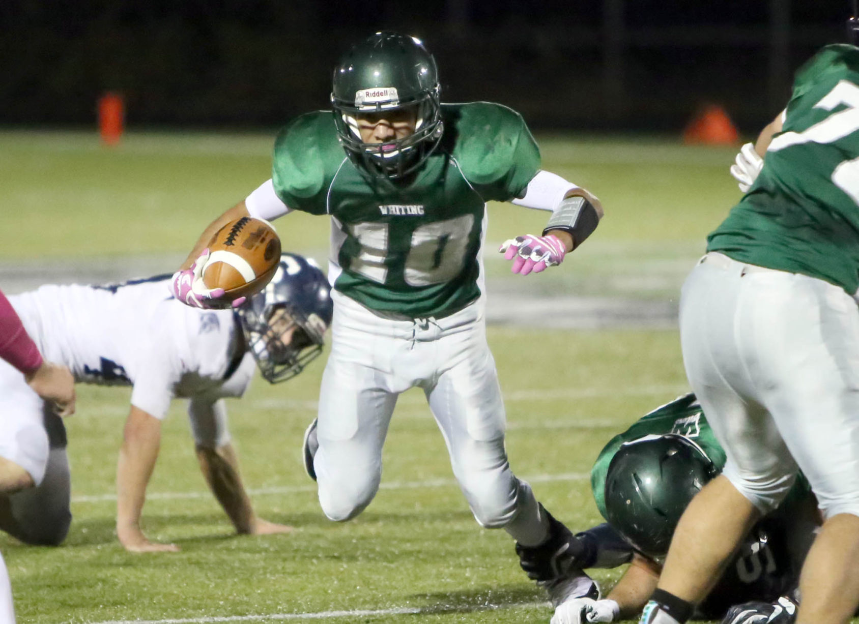 Nino Barbosa, Whiting, football